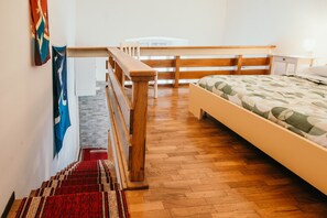 1 bedroom, iron/ironing board, bed sheets