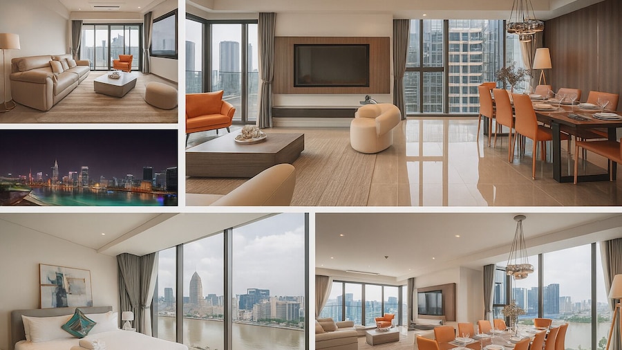 Luxury Metropole Riverside Apartment