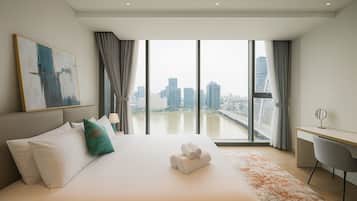 Luxury Apartment, 3 Bedrooms, Balcony, City View