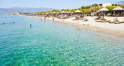 Charming Samos Escape With Jacuzzi and Private Balcony