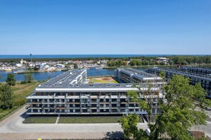 Exterior - Bright Apartment with Balcony | Spa Area and Parking (Dziwnów)