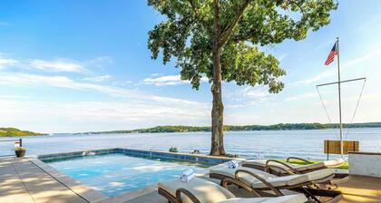 Panoramic Paradise – Lakefront Home for 15 w/ Game Room, Pool