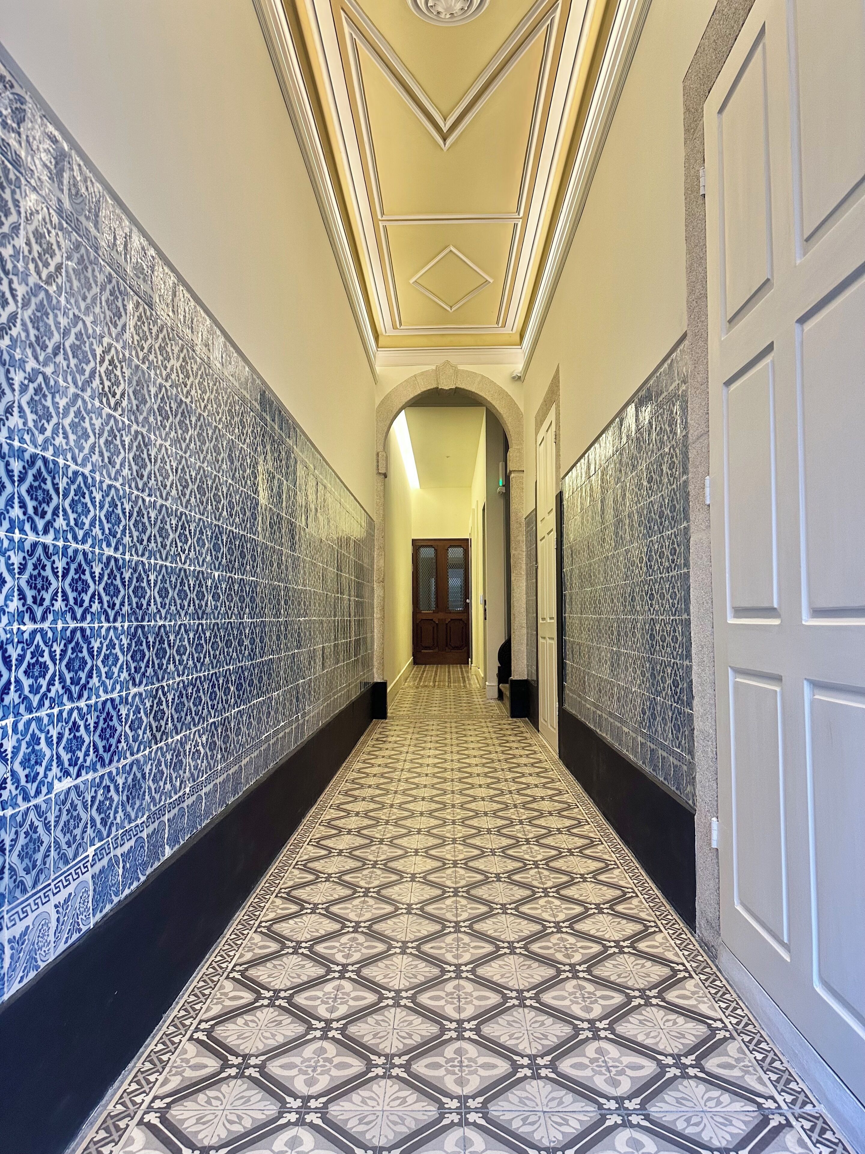 Interior entrance