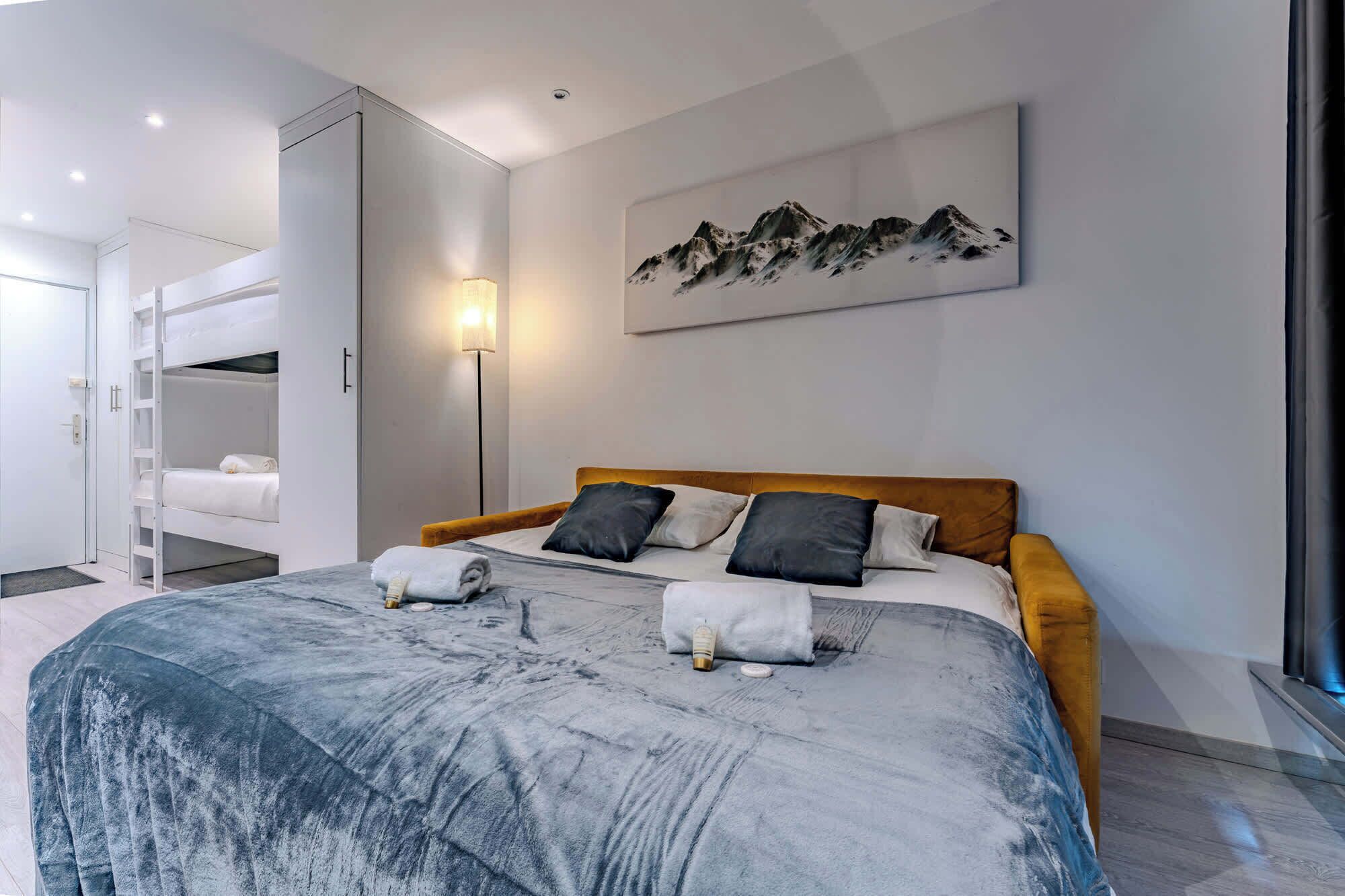 1 chambre, Wi-Fi, draps fournis