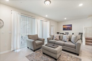 Townhome, Multiple Beds, Pool Access, Pool View (BID1228) | Living area