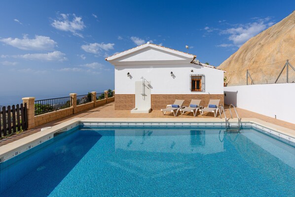 Pool - Casa Kousgaard | Mountain Getaway with Ocean Views & Private Pool (Sayalonga)