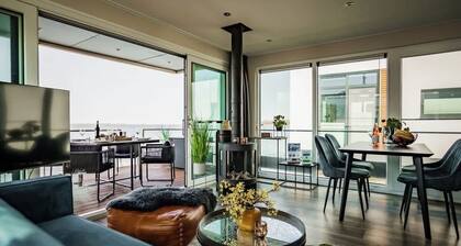 Hausboot KĂŒstennebel