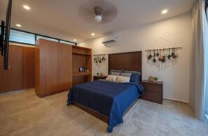 1 dormitorio y ropa de cama