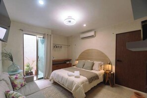 1 bedroom, WiFi, bed sheets - Luxury Apartment in Los Heroes (Yucatan)