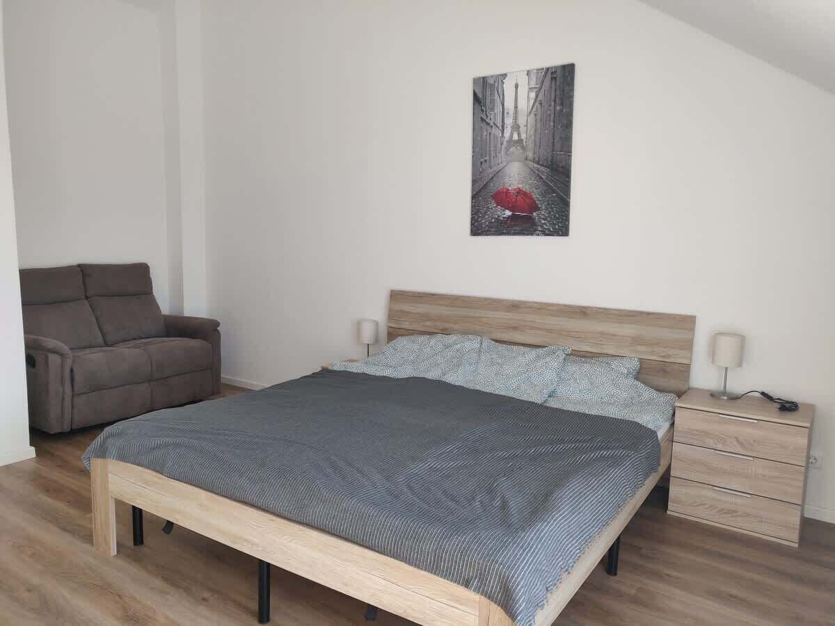 1 Schlafzimmer, Bügeleisen/Bügelbrett, WLAN, Bettwäsche