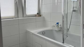 Shower, hair dryer