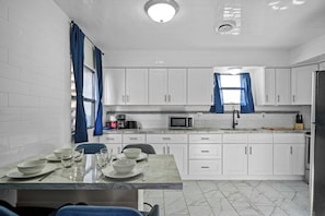 Microwave, oven, stovetop
