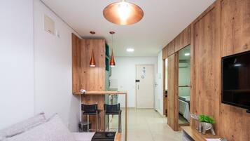 Basic Studio | Living area | 32-inch Smart TV with digital channels