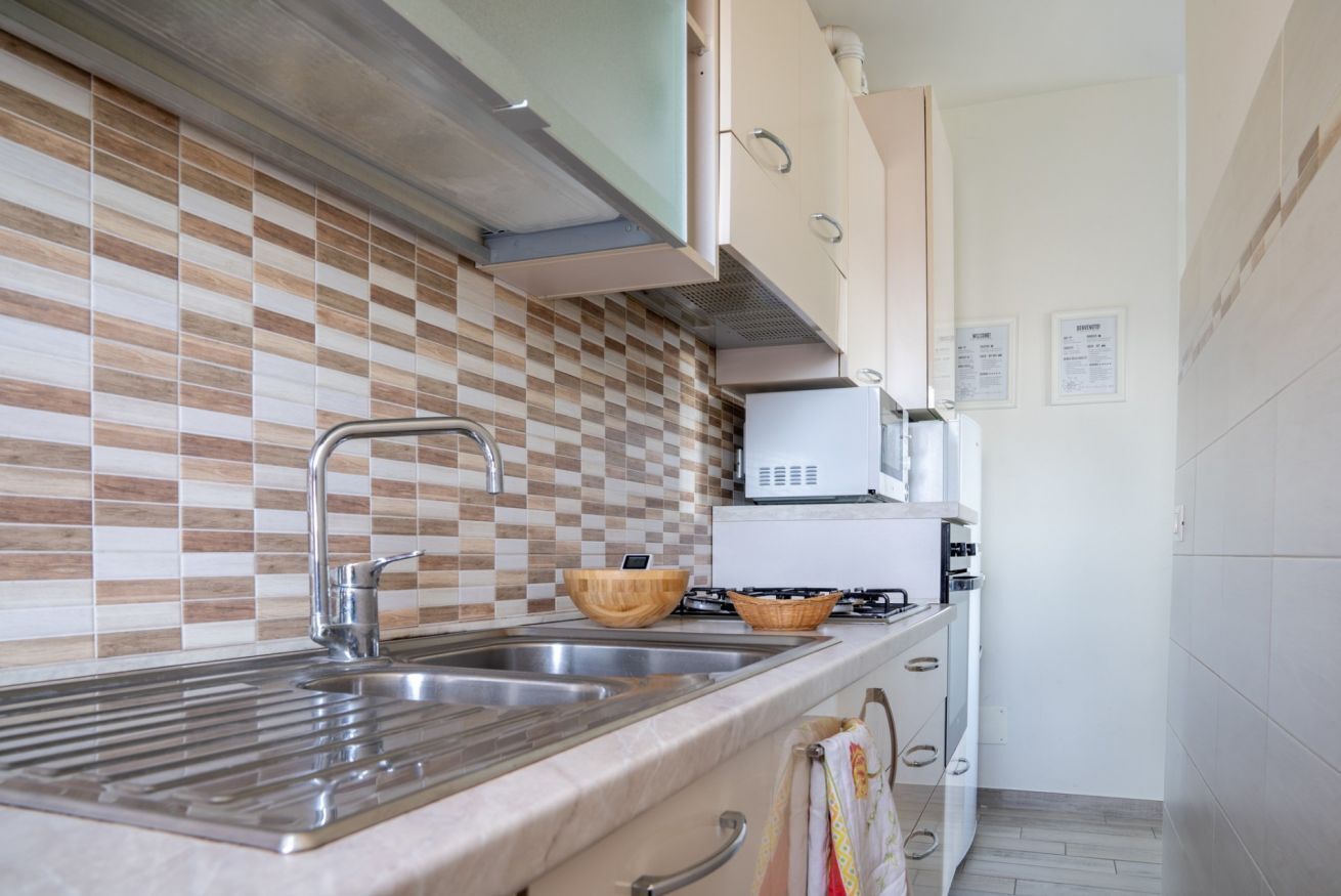 Microwave, ice maker