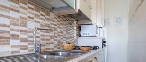 Microwave, ice maker