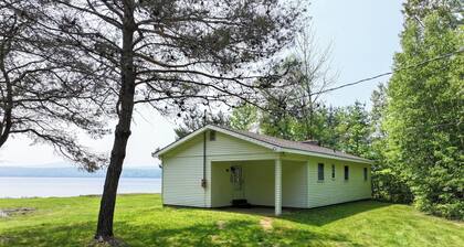 Brand NEW Renovated Lakefront Cabin on Lake Chateaugay with Beach Access.