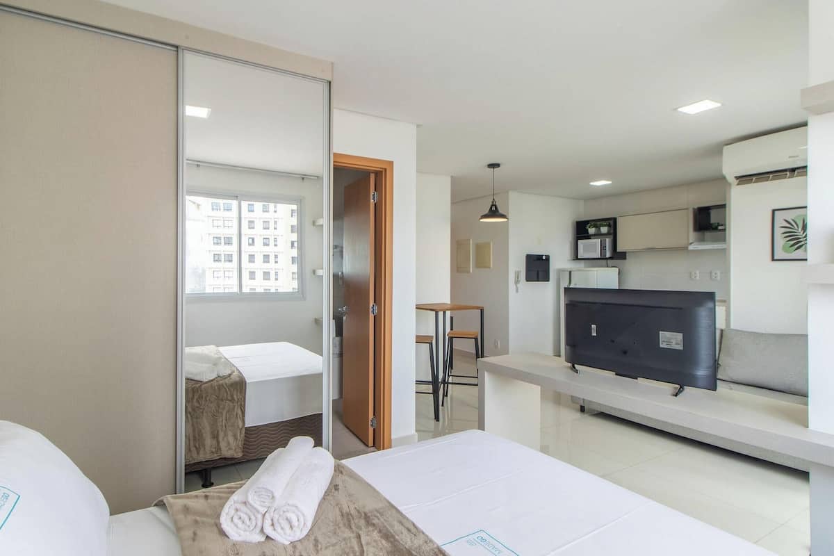 Estúdio básico | 1 quarto, Wi-Fi de cortesia