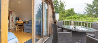 Pod1 Heron Powys River Glamping Pods Builth Wells Wales