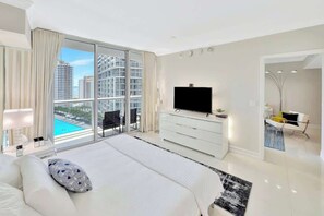 1 bedroom, iron/ironing board, free WiFi, bed sheets