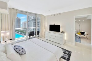 1 Schlafzimmer, Bügeleisen/Bügelbrett, kostenloses WLAN, Bettwäsche