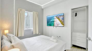 2 habitaciones, tabla de planchar con plancha y wifi gratis