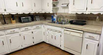 3-bedroom house in peaceful Wichita Falls with fitness, WiFi, office space.