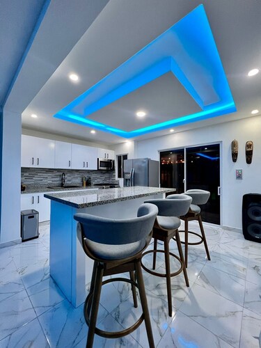 Modern 3-bedroom villa WiFi -Private pool - Private yard- BBQ- in Punta Cana