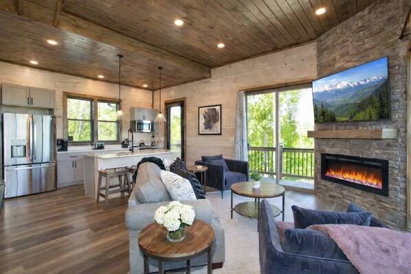 TV, fireplace, video games - Indoor Pool • Hot Tub • Luxury Lake Retreat (Sevierville)