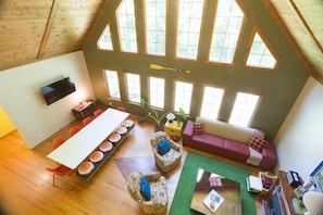 Smart TV, chimenea