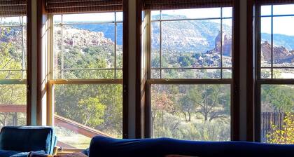 Main House with Private Gate to Canyons of the Ancients • Near Mesa Verde NP