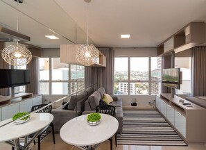 Apartamento básico | Zona de estar