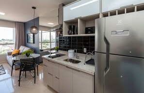 Basic Apartment | Private kitchen | Cookware/dishes/utensils