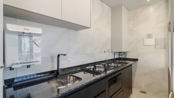 Apartamento básico | Cocina privada | Utensilios de cocina