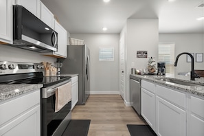 Microwave, oven, dishwasher