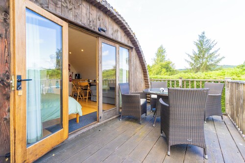 Pod2 Powys River Glamping Pods Builth Wells Wales