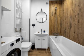 Hair dryer, towels - Bokserska Apt - Chopin Airport Nerby - by Rentujemy (Warszawa)