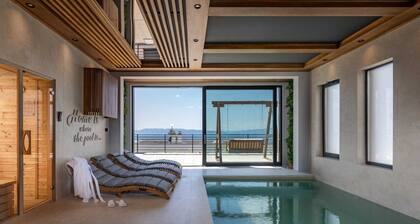 Villa Dujma – Luxurious Wellness Escape with Sea View, Pools, Sauna, Gym & Massage Room