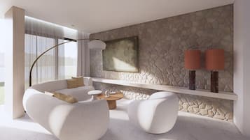 Een flatscreentelevisie