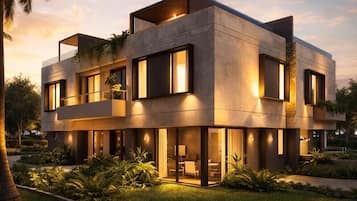 Voorkant van accommodatie