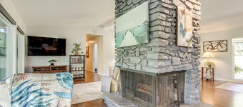 Walk to Lake Fayetteville: Family Retreat w/ Deck