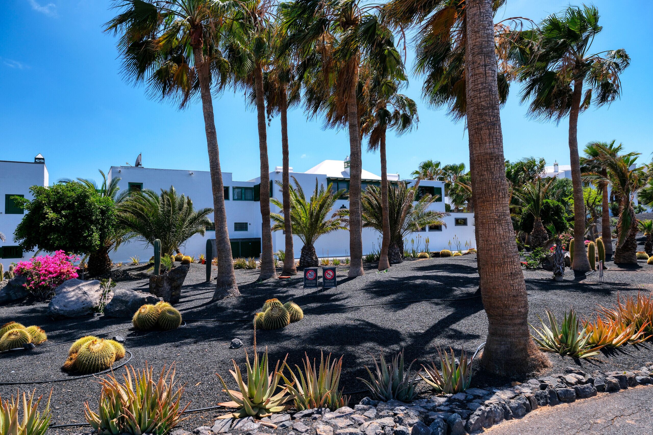 Overnattingsstedets uteområder