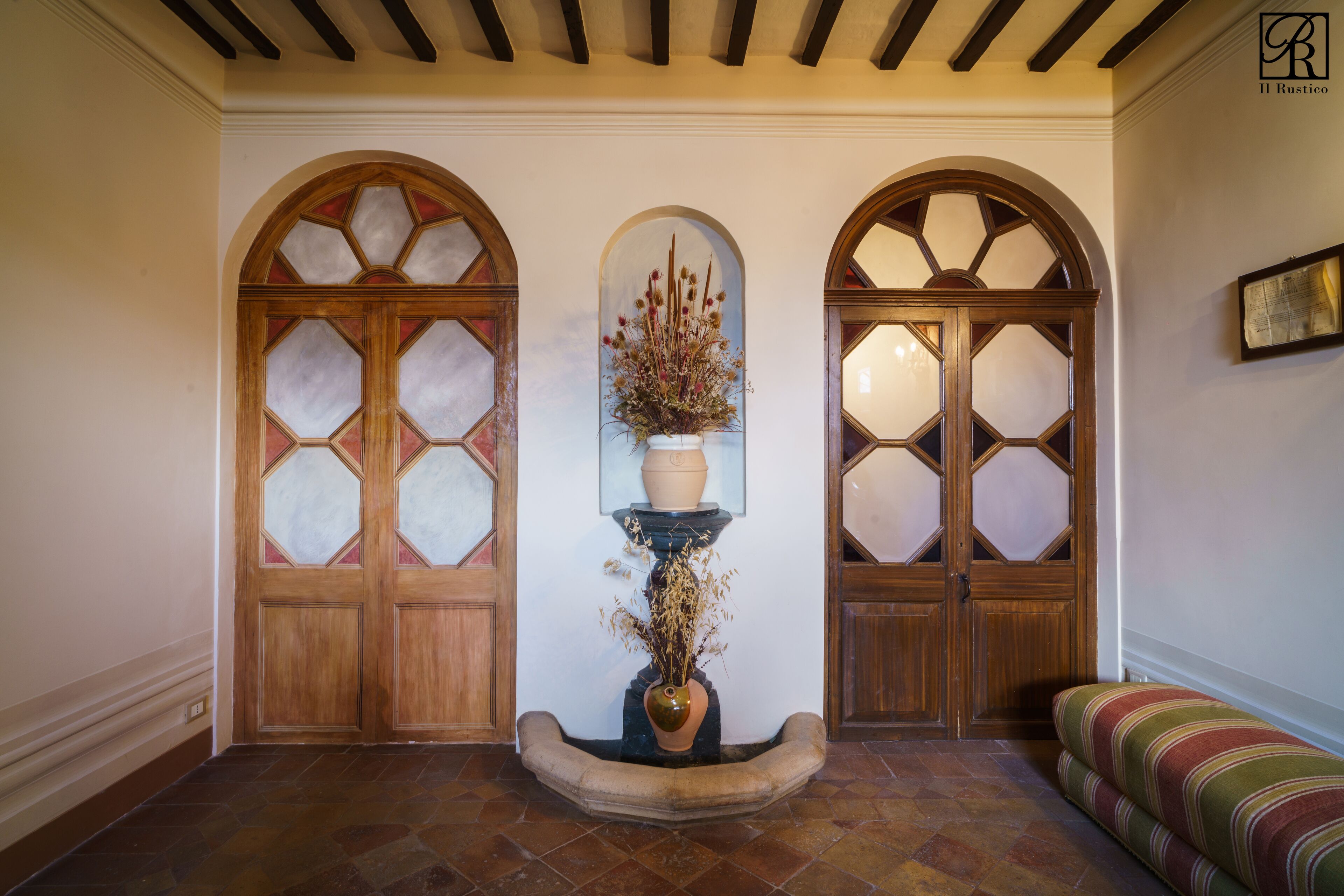 Entrada de la propiedad