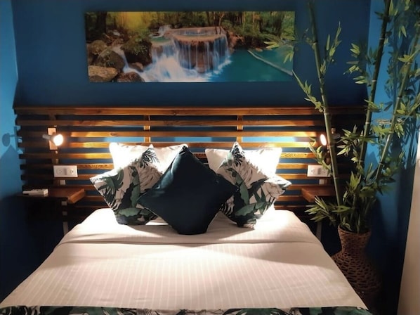 1 chambre, fer et planche à repasser, Wi-Fi, draps fournis