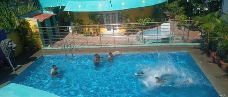 Majoituspaikan julkisivu