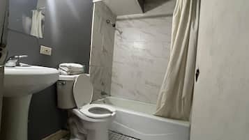 Free toiletries, towels