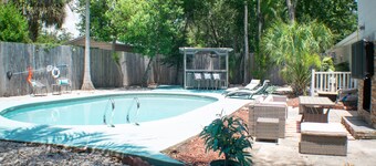 Soak, swim, and unwind in your private oasis
