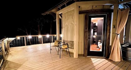 Sultry Safari Unique Romantic Glamping Cabin