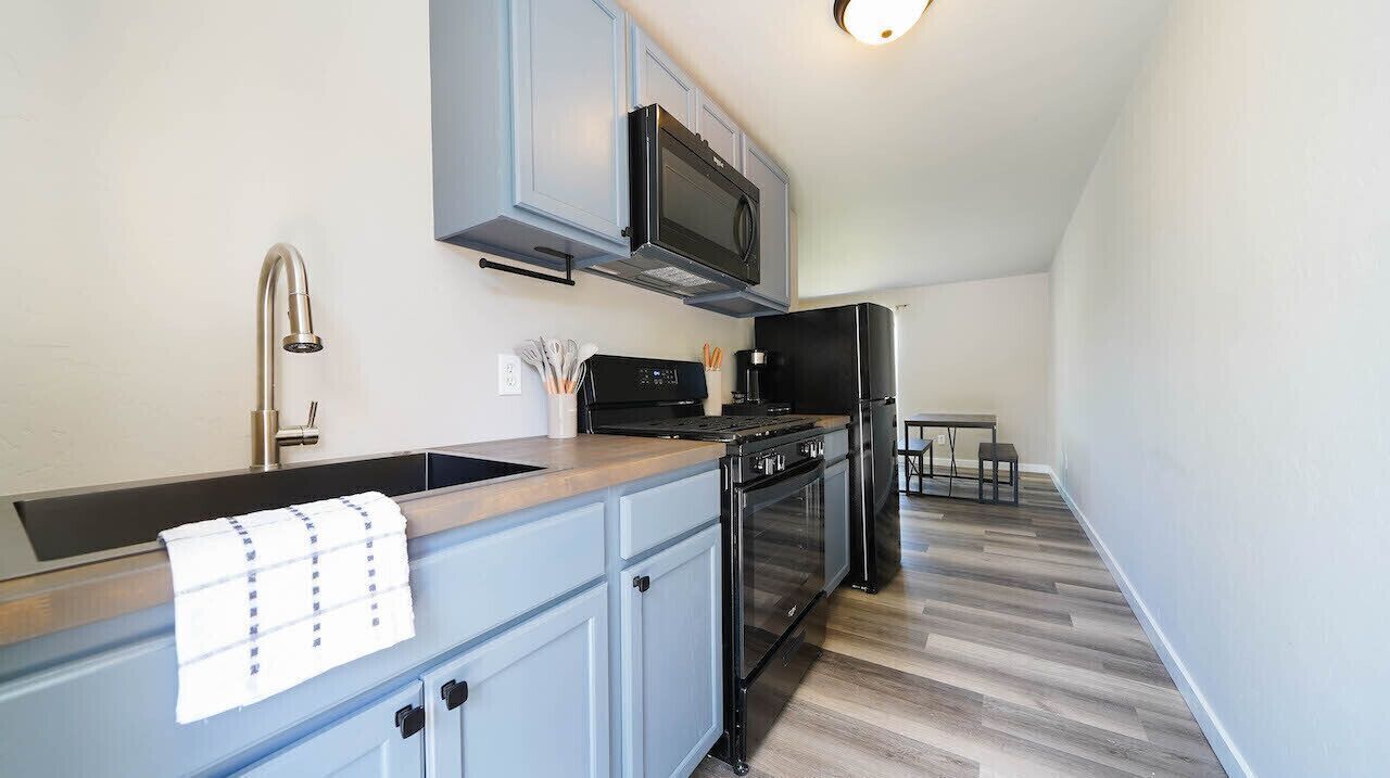 Microwave, oven, stovetop