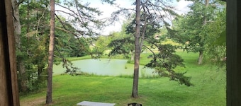 Charming 1-bedroom cabin in wonderful Jamestown with WiFi, AC