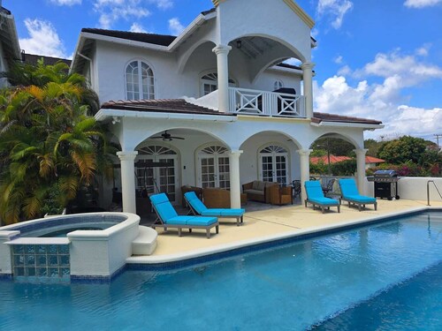 A Luxurious 5-bedroom, 6-bathroom paradise on the West Coast of Barbados.